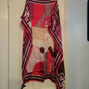 NWOT, never worn Shanghai Tang 100% silk scarf
